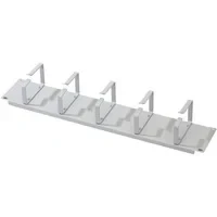 Abbildung von DIGITUS Kabel Rangierpanel 2HE 5 Führungsbügel 88.5 x 60 mm 19 Zoll Für Netzwerkschränke &amp; Netzwerkkabel Grau