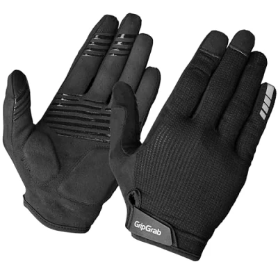 Abbildung von Gripgrab FULL Finger Summer Gloves Unisex Fingerhandschuh, Größe: XXL, Black
