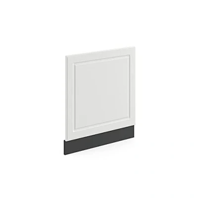 Abbildung von Vicco Frontblende R Line, Weiß Landhaus/Anthrazit, 60 cm ohne Arbeitsplatte