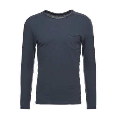 Abbildung von Blend Bhbhnicolai TEE L.S. Langarmshirt, Herren, Größe: XXL, Midnight blue