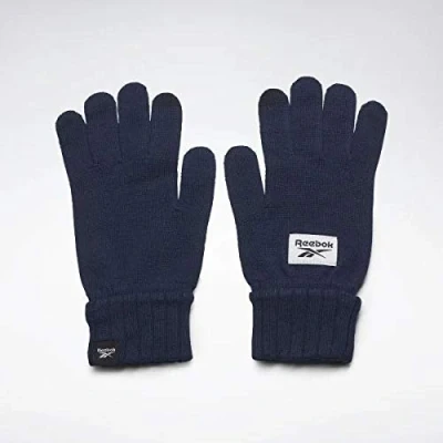 Abbildung von Reebok Te Knitted Gloves Handschuhe, Blau (Vecnav), M