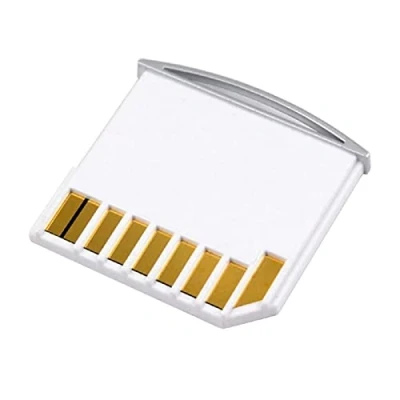 Abbildung von cablecc Micro SD TF auf Card Kit Mini Adapter für zusätzlichen Speicher Air/Pro/Retina Weiß