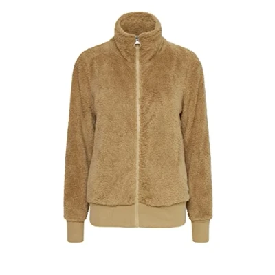 Abbildung von Oxmo Anneka Fleecejacke, Damen, Größe: Large, Kelp