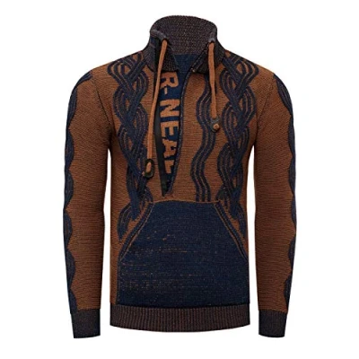 Abbildung von Rusty Neal Strickpullover, Herren, Größe: XL, Indigo