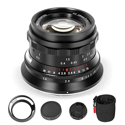 Abbildung von PERGEAR 35mm F1.4 Vollformat Objektiv mit manuellem Fokus, kompatibel Sony E Mount Kameras A7 A7II A7III A7R A7RII A7RIII A7RIV A7S A7SII A7SIII A9 A7C A6400 A6000 A6600 A6100 A6500 A6300