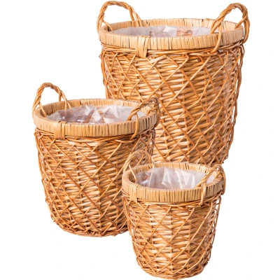 Abbildung von Creativ home Übertopf &quot;Pflanzgefäß&quot;, (Set, 3 St.)