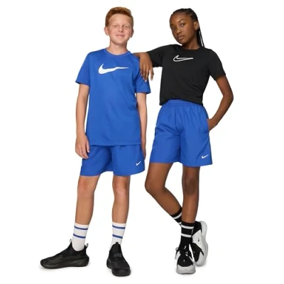 Abbildung von Nike Dri FIT Multi Woven Shorts Blau, Gr. L, Leicht und atmungsaktiv für aktive Läufer