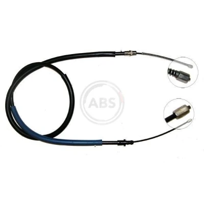 Abbildung von A.B.S. K15508 Handbremsseil 1600 Trommelbremse für Links /Rechtslenker PEUGEOT: 306 Schrägheck, Limousine, Kombi