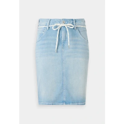 Abbildung von TOM TAILOR Sommerrock Jeansrock mit Gürtel