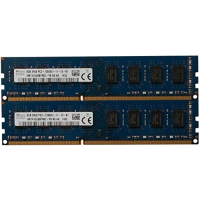 Abbildung von Hynix original 16GB kit (2 x 8GB), 240 pin DIMM,Unbuffered, Non ECC, DDR3 PC3 12800 Desktop Memory Module