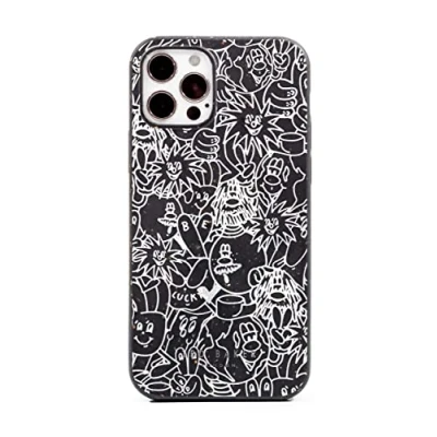 Abbildung von Ted Baker HACKKR Schutzhülle für iPhone 13 Pro, biologisch abbaubar, Upland Black
