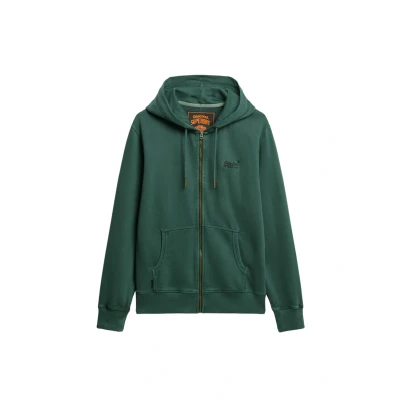 Abbildung von Superdry Sweatjacke, Herren, Größe: Large, Forest green