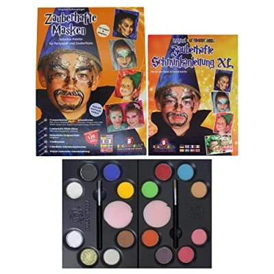 Abbildung von EULENSPIEGEL Schminkpalette Zauberhafte Masken 22 Teile