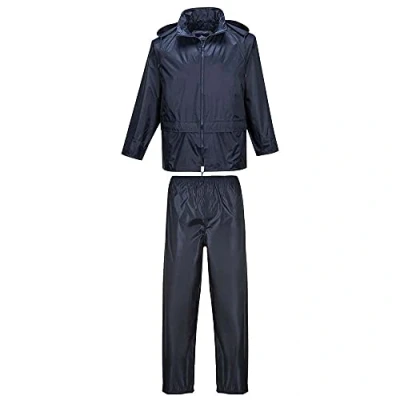 Abbildung von PVC Coated Rain Suit Color: Navy Talla: Large