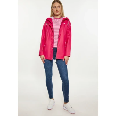 Abbildung von SCHMUDDELWEDDA Damen Regenjacke L / Himbeerrosa 100% Polyester