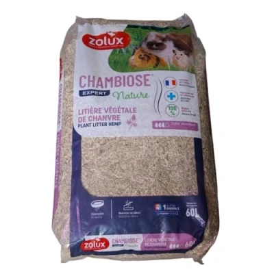Abbildung von ZOLUX Chambiose Natur Gnaver Strøelse 60l