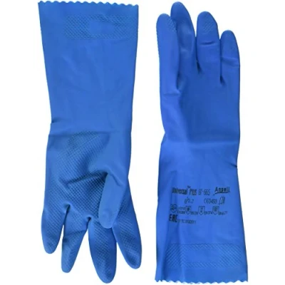 Abbildung von neoLab E 4004 Gummihandschuh Universal Plus, Klein, Blau