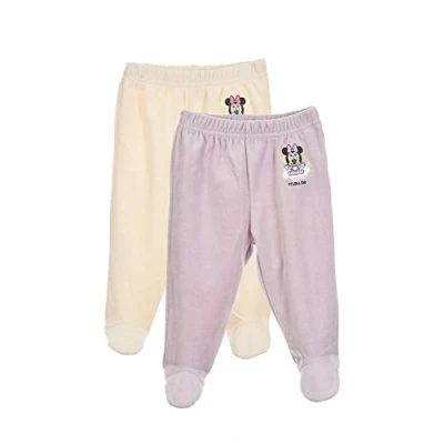 Abbildung von Babyhosen Set Minnie Größe 1 Monat, Farbe Lila/Weiß