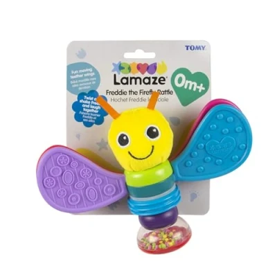 Abbildung von Lamaze Freddie the Firefly Baby Rattle for Newborn Babies, 0 Months+