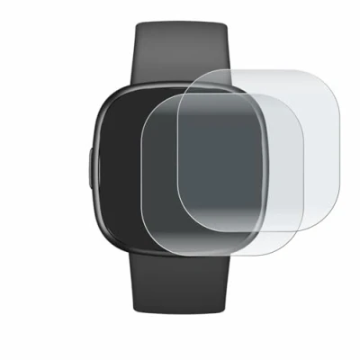 Abbildung von BROTECT Full Cover Schutzfolie Matt für Fitbit Sense 2 (2 Stück) Screen Displayschutz Folie, 3D Curved, Anti Reflex