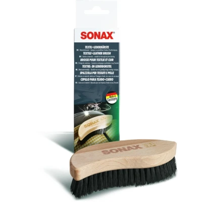 Abbildung von SONAX 04167410 Bürste für Autoinnenraum Textile &amp; Leather