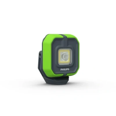 Abbildung von Philips Xperion 3000 Flood Mini LED Arbeitsleuchte, tragbarer wiederaufladbarer Strahler, Baustrahler, 500lm