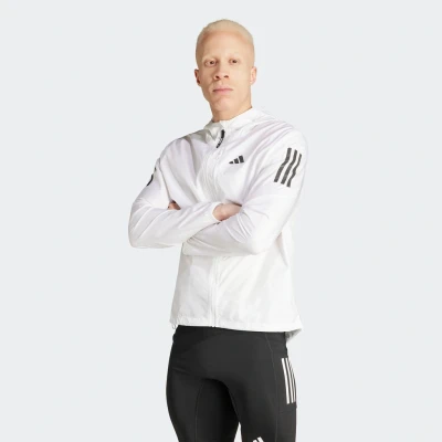 Abbildung von adidas Performance OWN THE RUN Windbreaker, Herren, Größe: XXL, White