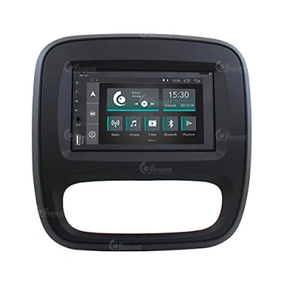 Abbildung von Costum fit Autoradio für FIAT Talento Android GPS Bluetooth WiFi Dab USB Full HD Touchscreen Display 6.2&quot; Easyconnect
