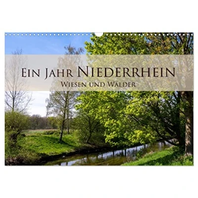 Abbildung von Ein Jahr Niederrhein Wiesen und Wälder (Wandkalender 2025 DIN A3 quer), CALVENDO Monatskalender