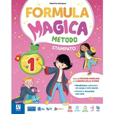 Abbildung von Formula magica. Metodo stampato maiuscolo. Con La magia dei primi giorni, Quaderno di grafia, Letture e Grammatica, Matematica eserciziario, ... book. espansione online (Vol. 1)