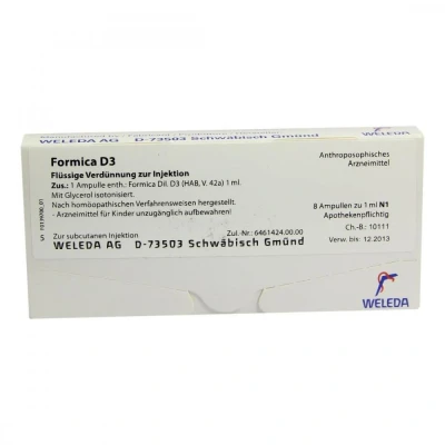 Abbildung von Formica D 3 Ampullen 8X1 ml