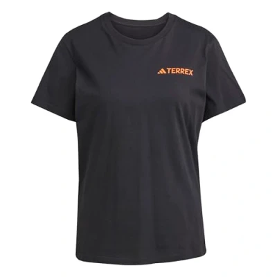 Abbildung von adidas Damen Terrex Graphic T Shirt, Black, XXL