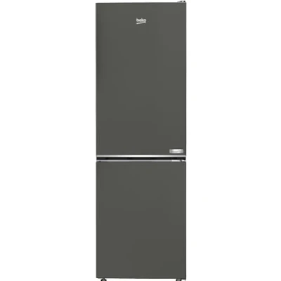 Abbildung von Beko B5RCNA365HG freistehende Kühl /Gefrierkombination, 316 l Gesamt, 210 Kühlen, 106 Gefrieren, NoFrost, AeroFlow, HarvestFresh, Urlaubsmodus, 3 Gefrierschubladen, Manhattan Gray