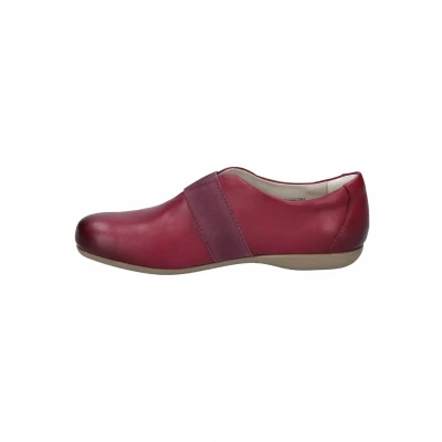 Abbildung von Josef Seibel Damen Slipper Fiona 81, Frauen Slip On,Weite G (Normal),Halbschuhe,Schlupfschuhe,schluepfschuhe,Loafer,Slides,Berry,40 EU
