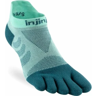 Abbildung von Injinji Ultra Run No Show Socken M/L 40½ 44½ Damen Blau, ideal für Langstreckenläufer