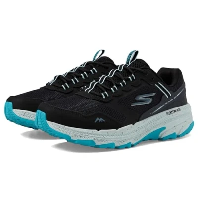 Abbildung von Skechers Damen Schlucht GO Run Trail HÖHE 2.0 Ravine, Schwarz/Aqua, 39.5 EU