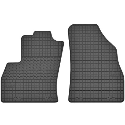 Abbildung von Fußmatten vorne 2er Set für Peugeot Bipper/Bipper Tepee 2007 2015 Gummi Gummimatten