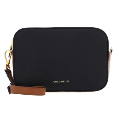 Abbildung von Coccinelle TEBE Tricolor Umhängetasche, Damen, Größe: One Size, Noir