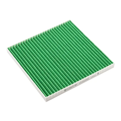 Abbildung von Castrol filters CC0205C Innenraumfilter Aktivkohlefilter, mit antibakterieller Wirkung 218mm 216mm 18mm TOYOTA: Yaris I Schrägheck, Prius II Liftback