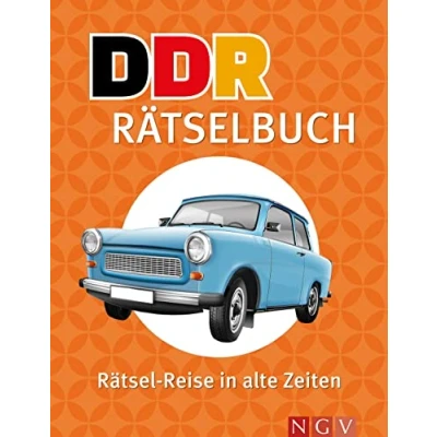 Abbildung von DDR Rätselbuch Rätsel Reise in alte Zeiten: Rätseln, erinnern, Spaß haben. Die Geschenkidee für Ostalgiker