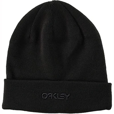 Abbildung von Oakley Unisex B1b Logo Beanie Mütze, Verdunkelung, One Size