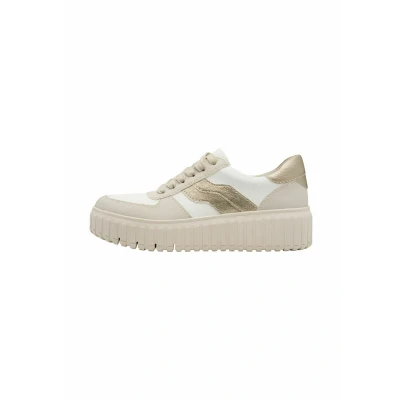 Abbildung von Jana Sneaker low, Damen, Größe: 39, Beige comb Schuhe