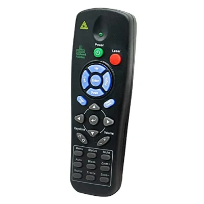 Abbildung von Aimdio Beamer Fernbedienung für Promethean EST P1 UST P2 PRM 25 32 33 35 42 45 45A, ViewSonic PJ508D PJ568D PJ588D PJ766D Projektor