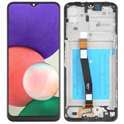 Abbildung von tradebit Original LCD Display und Touchscreen, Ersatzbildschirm für Samsung Galaxy A22 5G (SM A226) IPS Rahmen REF, Ersatzteile Smartphone