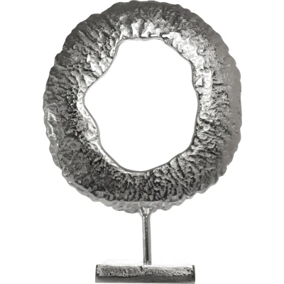 Abbildung von Myflair Möbel &amp; Accessoires Dekoobjekt, Skulptur, silber, Höhe 44 cm, aus Metall, Wohnzimmer
