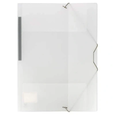 Abbildung von Grafoplás 04801200 carpeta transparent A4 Kunststoff mit Gummizug und 3 Klappen