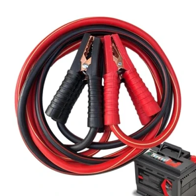 Abbildung von JINGAN Autobatteriekabel,Starthilfekabel für Autobatterie Sichere Auto Überbrückungskabel Batterien, Starthilfekabel Autobatterien mit stabilem Strom
