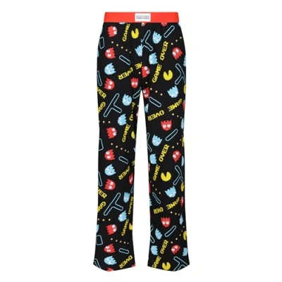 Abbildung von Recovered Loungepants Loungepant Pac Man Game Over Black