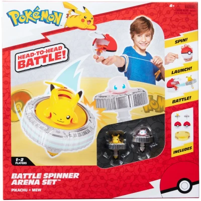Abbildung von Pokémon Battle Spinner Arena Spielset Pikachu &amp; Mew 2er Pack