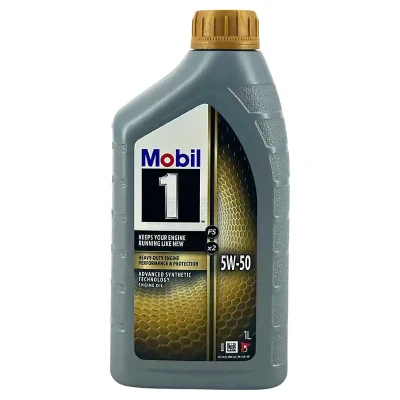Abbildung von Mobil 1 FS X2 5W 50 1l Motoröl 156487 MERCEDES BENZ: C Klasse Limousine, E T modell, TOYOTA: Aygo, Auris Schrägheck